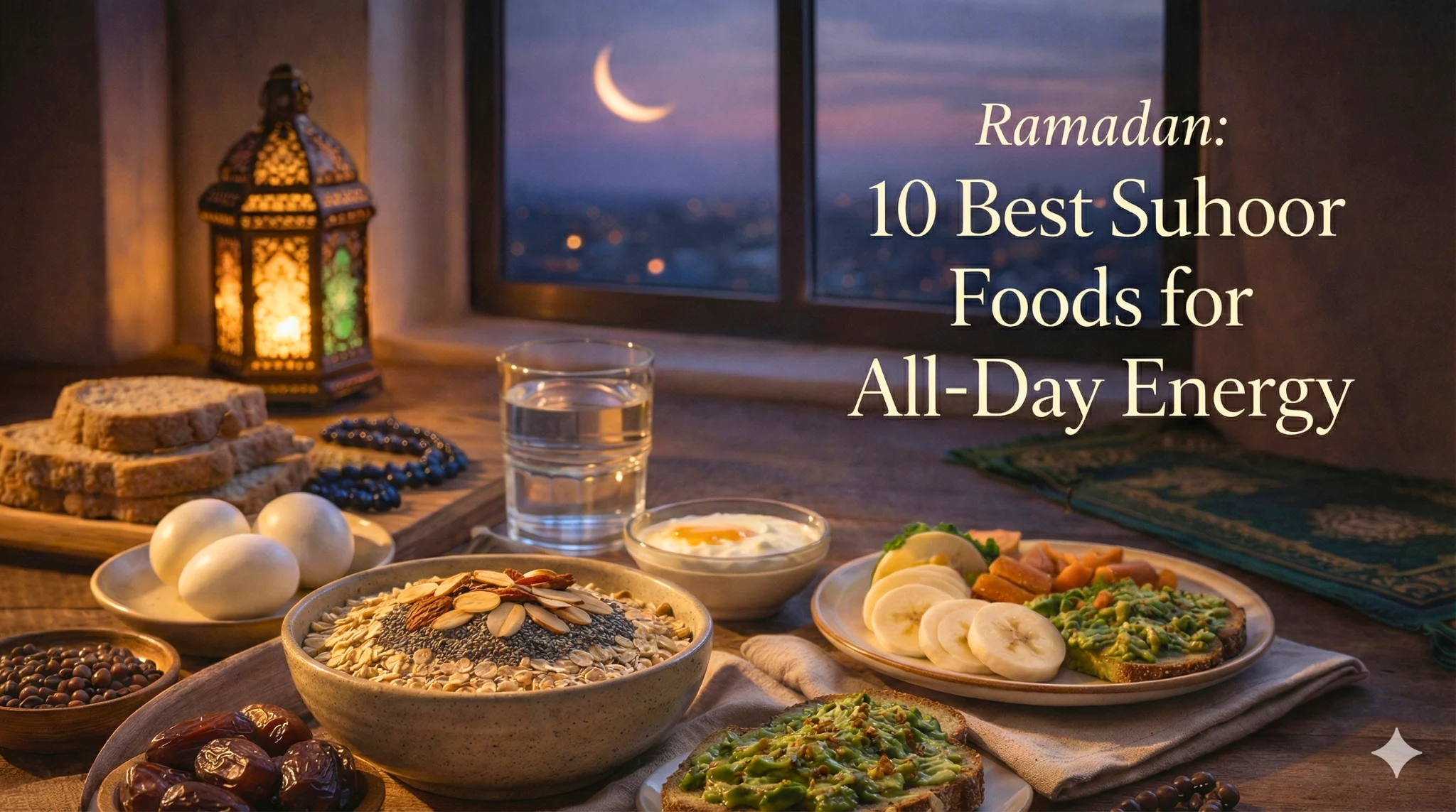 Ramadan 2026: 10 Best Suhoor Foods for All-Day Energy