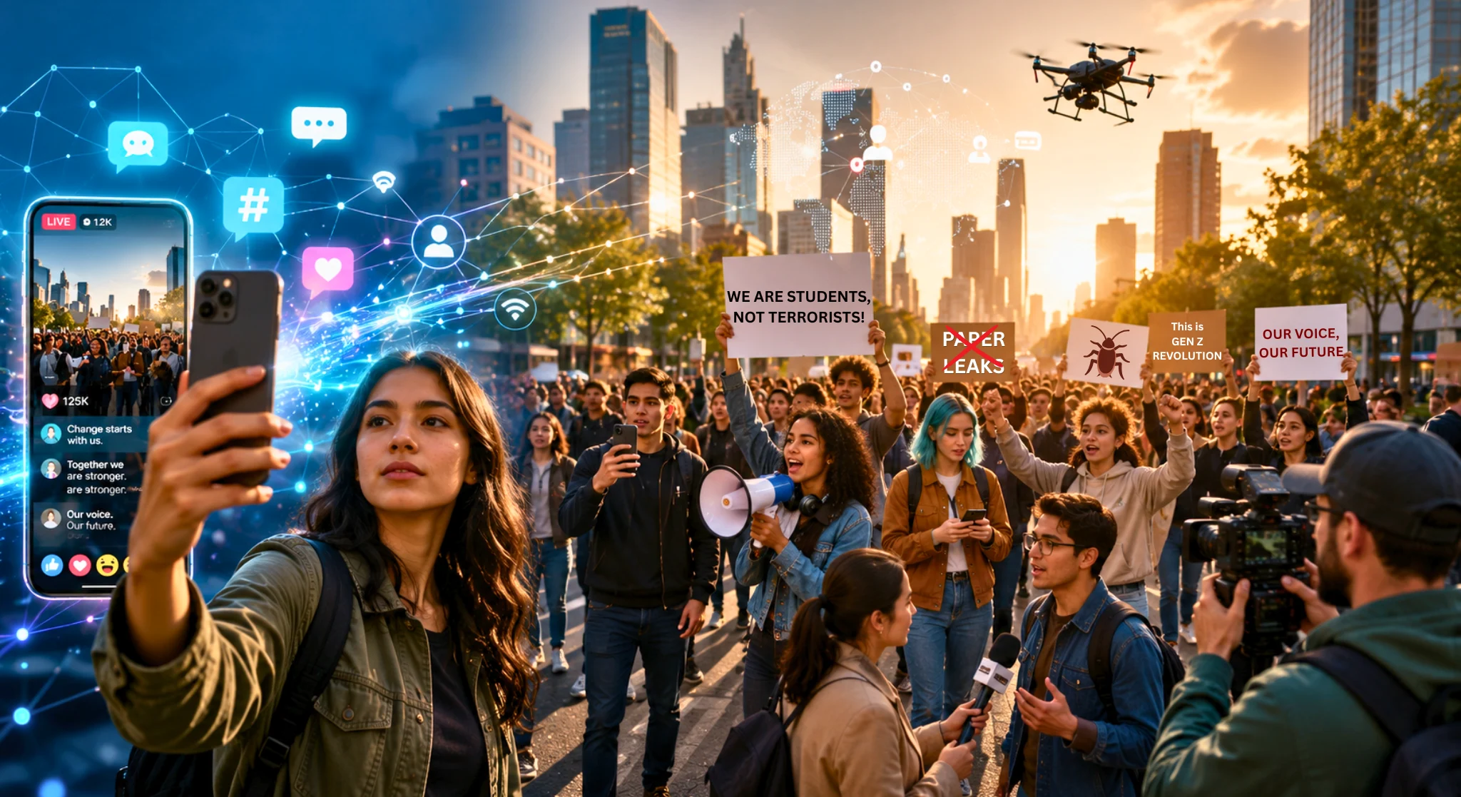 Gen Z Protest Culture: From Social Media to the Streets